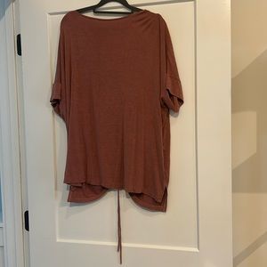 T shirt with fun detailing on the back!